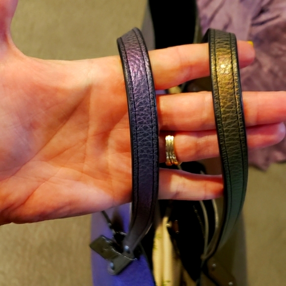 RaRE 🧜‍♀️NWT!!!🦄 COACH HOLOGRAM OILSLICK MARKET TOTE L/XL 36512 Unicorn - Picture 11 of 16